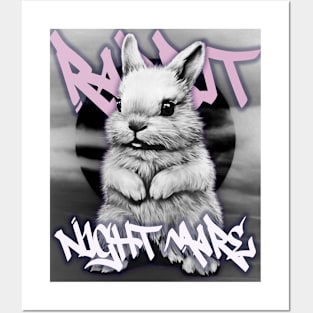 NightMare Rabbit Posters and Art